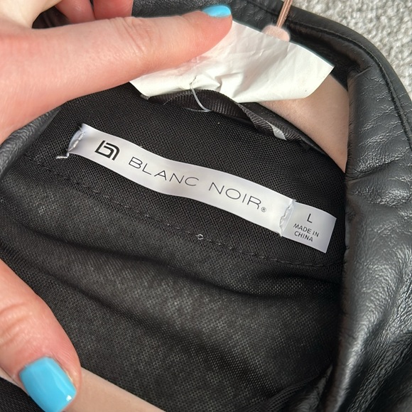 Blanc Noir Moto Jacket - Picture 2 of 3